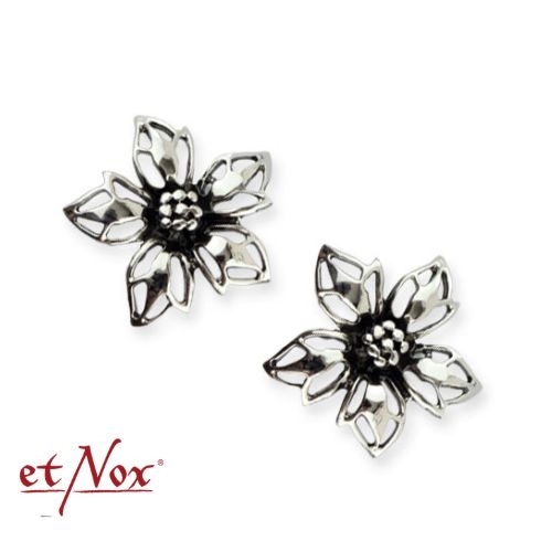 etNox Ohrrstecker "Blume" Edelstahl