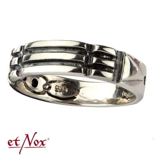etNox Ring "Atlantis" Edelstahl
