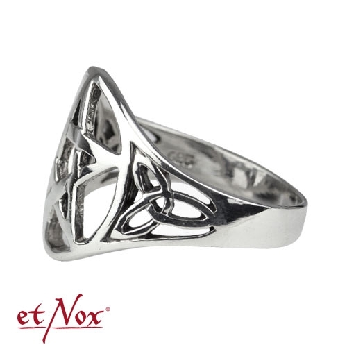 etNox - Ring "Celtic Pentagram" 925 Silber