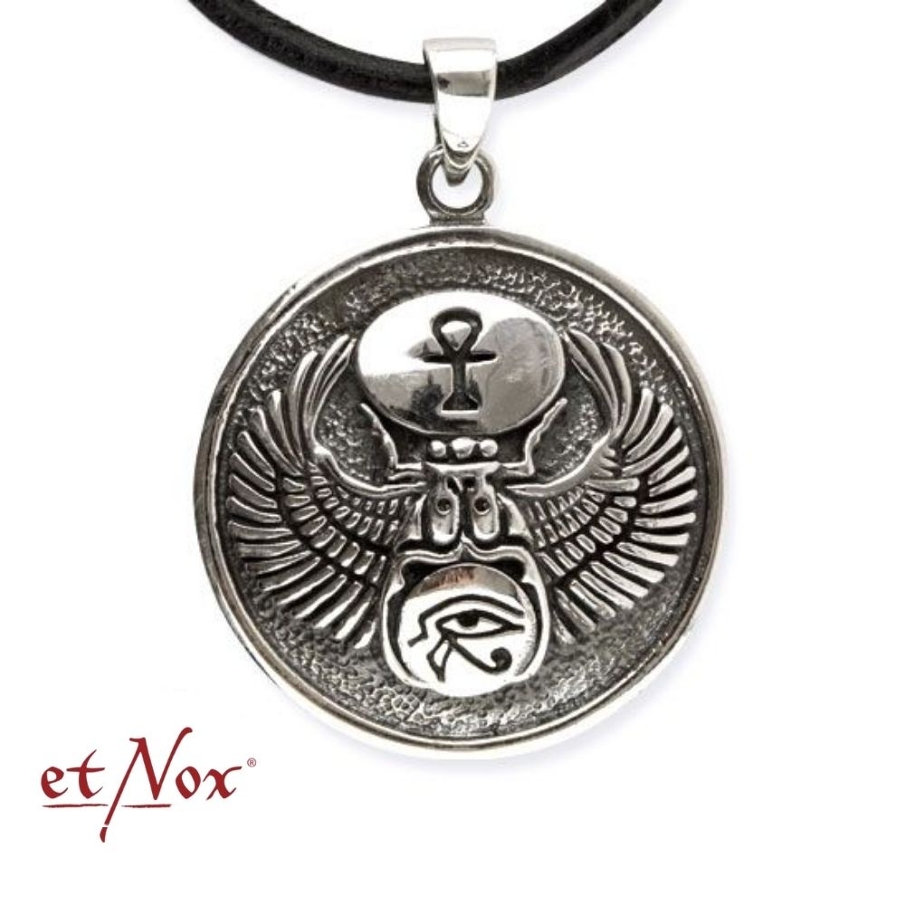 etNox pendant "Egyptian Trilogy" stainless steel