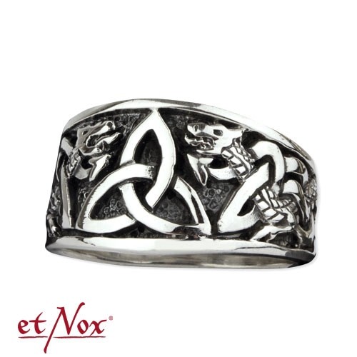 etNox - Silberring "Keltischer Knoten"
