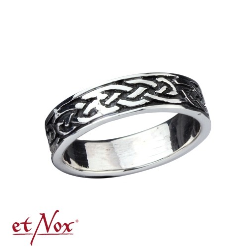etNox Silberring "Keltischer Knoten"