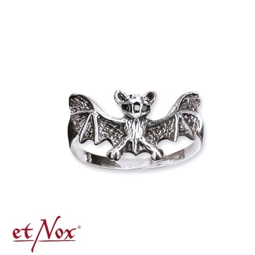 etNox-Ring "Fledermaus" 925 Silber