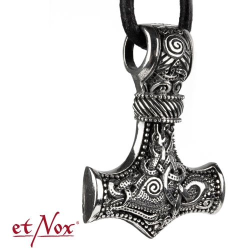 Band etNox Anhänger Thor s Hammer 925'er Silber Geschenkbox KA 349 