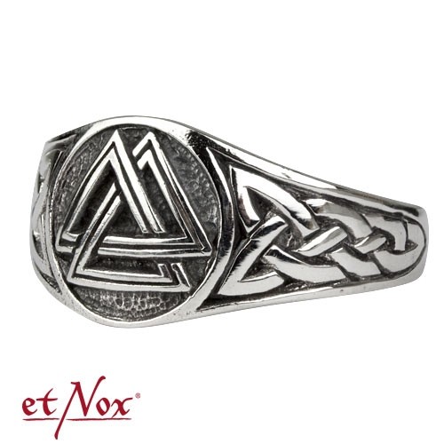 etNox - Ring "Wotansknoten" 925 Silber