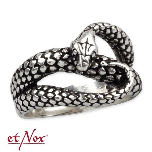 etNox - Ring "Snake" 925 Silber