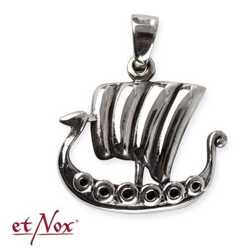 etNox - Anhänger "Viking Boat" 925 Silber