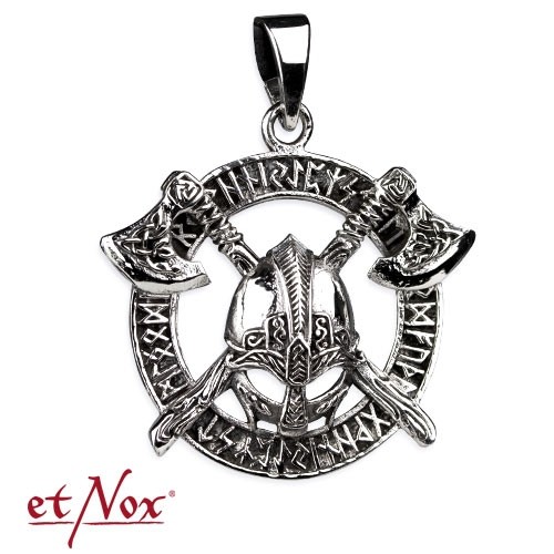 etNox - Anhänger "Wikinger-Amulett" 925 Silber